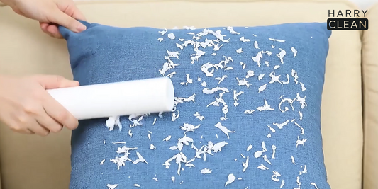 Harry Clean wins the war on lint and hair on clothes